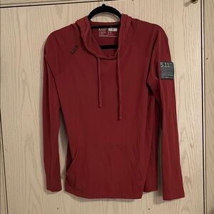 5.11 Tactical Maroon Pullover Hoodie